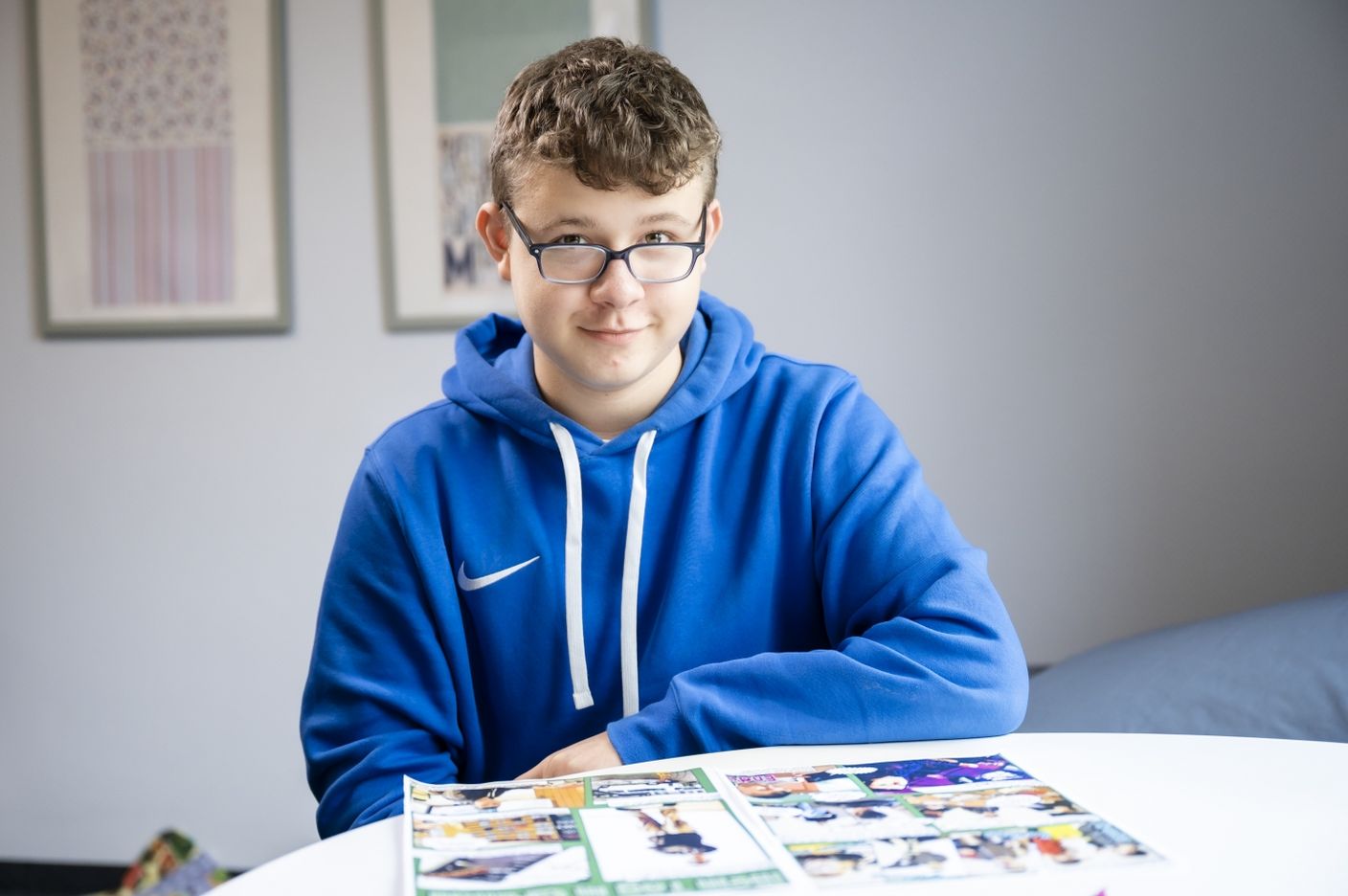 Oscar mit seinem eigenen Comic
